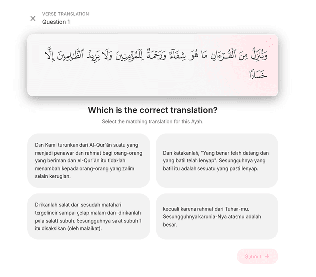 Translation Quiz